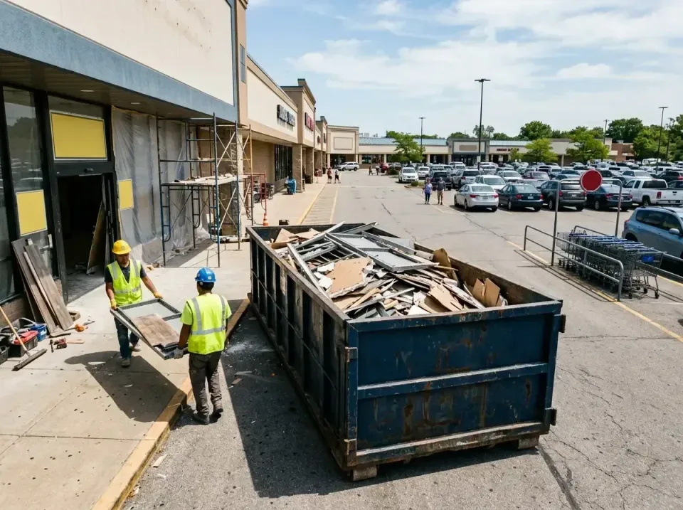 retail-store-renovation-debris-003 — frequently asked questions, Roll-off Dumpster Rentals in Glassport, PA